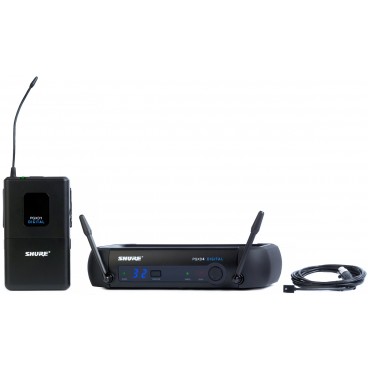 Shure PGXD14/93 Digital Wireless Lavalier Microphone System