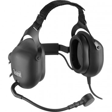 Telex PH-16-A4F Dual Sided Headset with 24dB NRR Flexible Dynamic Boom and A4F Connector