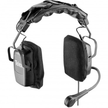 Telex PH-3 Dual-Sided Headset with Flexible Dynamic Boom Mic
