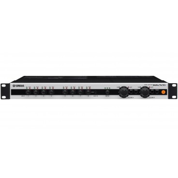 Yamaha MA2120 2-Channel Mixer Amplifier with DSP Lo-Z/Hi-Z Class-D 70V/100V 120W x 2 or 200W x 1