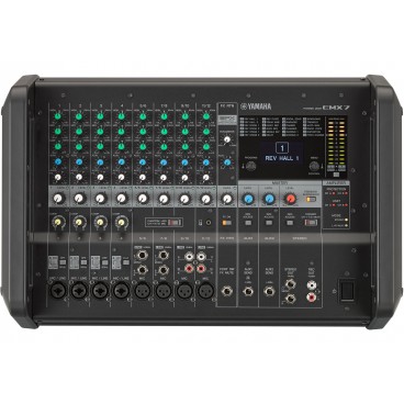Yamaha EMX7 Portable 12 Channel Powered Mixer 2 x 710W