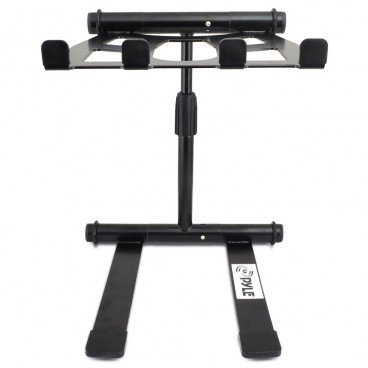 Pyle Audio PLPTS55 Universal Portable Foldable Telescoping Height Professional DJ Laptop Stand