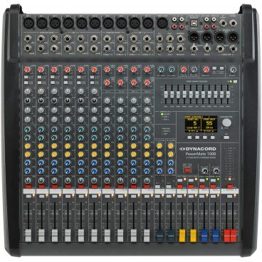Dynacord PowerMate 1000-3 10-Channel Compact Power Mixer