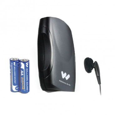 Williams Sound PPA R37 FM Receiver with Ear Buds and Batteries