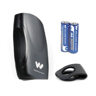Williams Sound PPA R37-00 Receiver with Belt Clip and Batteries