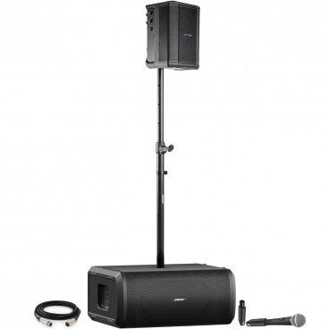 Bose S1 Pro an Sub2 System with Wireless Mic