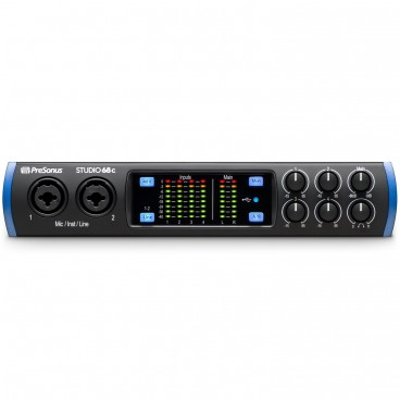 Presonus Studio 68c Ultra High Definition USB-C Compatible Audio Interface