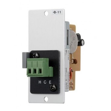 TOA B-11S Balanced Line Input with Mute-Receive