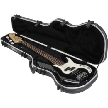 SKB 1SKB-FB-4 Shaped Standard Bass Guitar Hardshell Case 