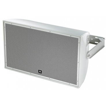 JBL AW566-LS All-Weather 2-Way High Power Loudspeaker with 1 x 15" LF and Rotatable Horn for Life Safety Applications - Gray