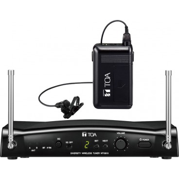 TOA WS-5325M Wireless Omni Lavalier Microphone System