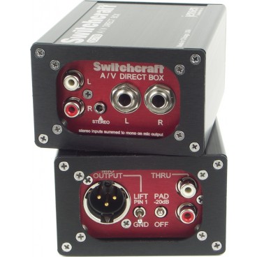 Switchcraft SC700CT A/V Direct Box with Custom Transformer
