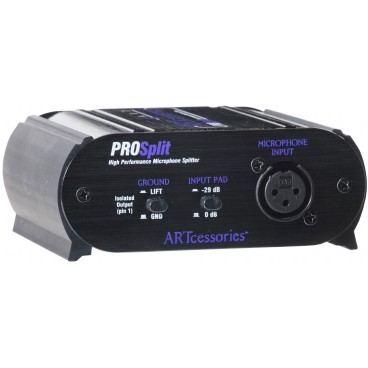 ART ProSplit Transformer Isolated Mic Splitter