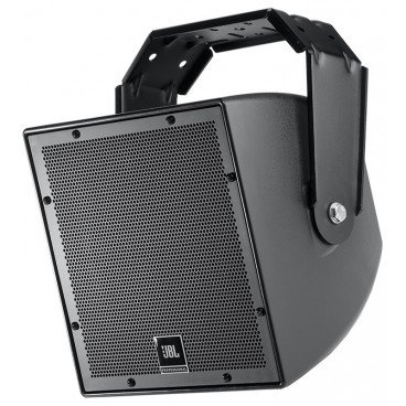 JBL AWC82 All-Weather Compact 2-Way Coaxial Loudspeaker with 8" LF 120° x 120° 70/100V Multi-Tap or Direct 8 Ohm - Black