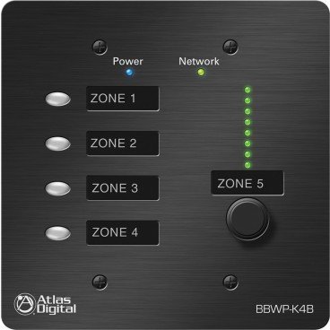 Atlas Sound BBWP-K4 BlueBridge DSP Wall Controller