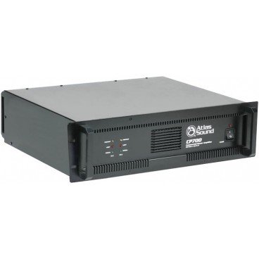 Atlas Sound CP700 High Performance Power Amplifier Dual Channel 700W 25V, 70.7V, 100V 2,4, and 8 Ohm Outputs