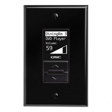 QSC MP-MFC Wall Mount Controller for MP-M Series Mixers - Black