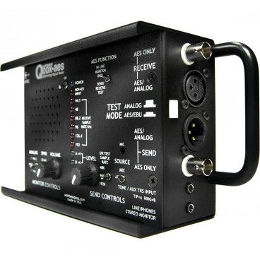 Whirlwind Qbox-AES Multipurpose Audio Signal Tester 