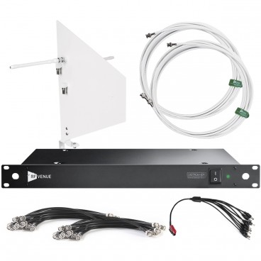 RF Venue DFINWD9 HDR 9-Channel Wireless Microphone Upgrade Pack (Install Version - White)