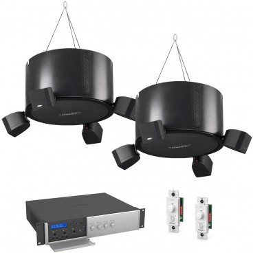 Bose Restaurant Sound System with 2 FreeSpace 3 Omni Pendant-Mount Satellite Systems and DXA 2120 Digital Mixer Amplifier (Discontinued)
