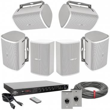Restaurant speakers top