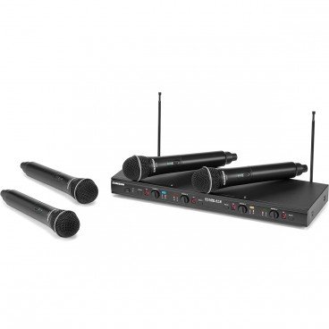 Samson Stage 412 Frequency-Agile Quad-Channel Handheld VHF Wireless System