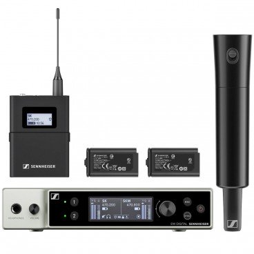 ennheiser EW-DX SK / SKM-S Base Set Dual Digital Wireless Microphone System