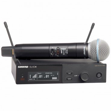 Shure SLXD24/B58 Handheld Wireless Microphone System