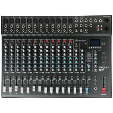 Studiomaster CLUB XS 16+ 16-Channel Audio Mixer