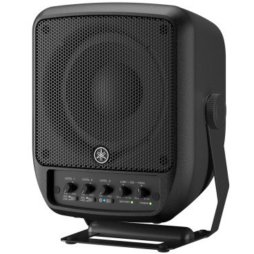 Yamaha STAGEPAS 100BTR 100W Portable 6.5" Battery Powered PA with 3-Channel Mixer and Bluetooth
