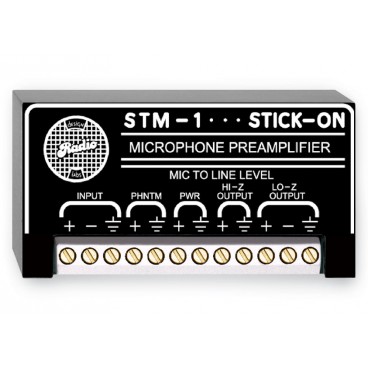 RDL STM-1 Stick-On Series Microphone Preamplifier