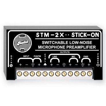RDL STM-2X Microphone Preamplifier