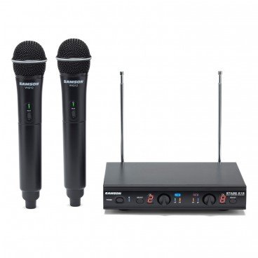 Samson Stage 212 Frequency-Agile, Dual-Channel Handheld VHF Wireless System