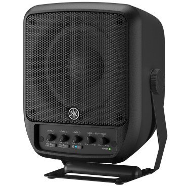 Yamaha STAGEPAS 100 100W Portable 6.5" Powered PA with 3-Channel Mixer and Bluetooth