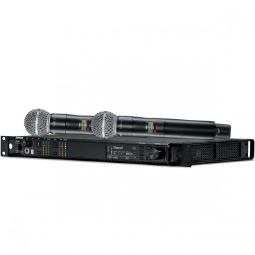Shure Axient Digital Dual Wireless System with 2 Handheld Microphones