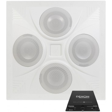 AV Flex Sound System with Wireless Bluetooth and 2x2 Ceiling Speaker Array