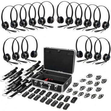 Listen Tech 16 Person ListenTALK Assisted Listening Wireless System for Moderate Noise Environments