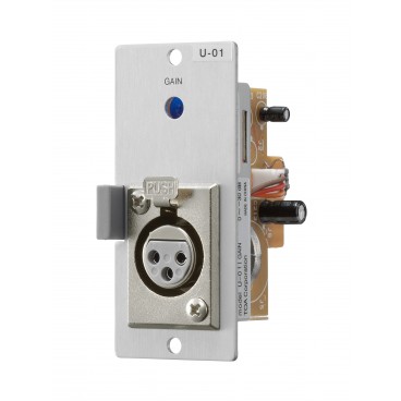 TOA U-01F Unbalanced Line Input Module