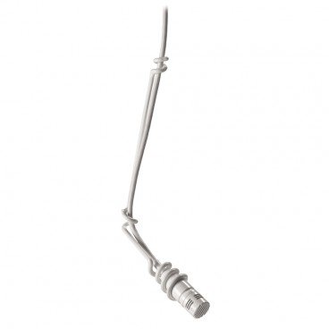 Audio-Technica U853RW Cardioid Condenser Hanging Microphone - White