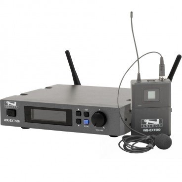 Anchor Audio UHF-EXT500-B External Wireless Lapel Microphone System