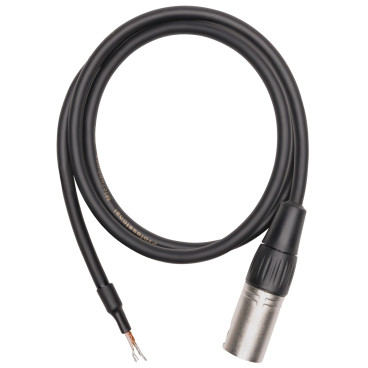 Pure Resonance Audio XLRM-3-PREP Male XLR to Prep Patch Cable - 3ft