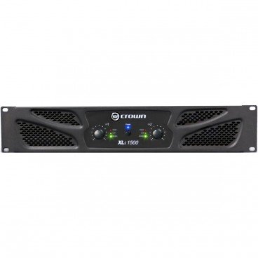 Crown XLi 1500 2-Channel Stereo Power Amplifier 2 x 450W @ 4 Ohms