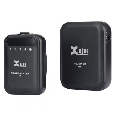 Xvive U6 2.4GHz Compact Wireless Mic System for DSLR/Video Cameras and Smartphones