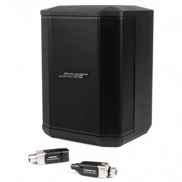 Bose S1 Pro with Plug-On Dongle for Handheld Mics High Resolution 24-bit/48kbps Audio