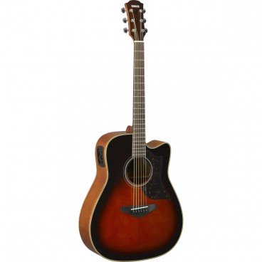 Yamaha A1M Acoustic Electric Guitar - Tobacco Brown Sunburst