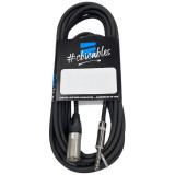 CBI BLC-30 22G Balanced 1/4-inch Male TRS to Male XLR Cable