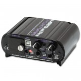 Back of ART USB Dual Pre Two Channel Preamp with USB