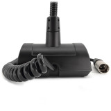 Back of Pure Resonance Audio PTT1 Desktop Push-to-Talk Gooseneck Microphone