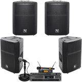 Stadium Sound System with Outdoor Speakers
