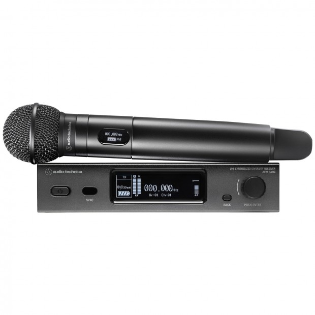Audio-Technica 3000 Series Handheld Wireless Microphone System